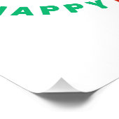 Gelukkig Pasen - Schattige Pasen Perfect Poster (Hoek)