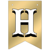 Gelukkig Pasen Slinger Banner Pasen Konijn Decorat (Tweede vlag)