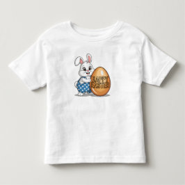Gelukkig Pasen Stippenkonijn Kinder Shirts