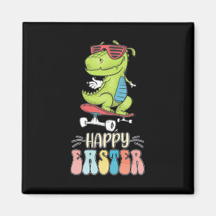 Gelukkig Pasen T Rex Dinosaurus Konijneneieren Magneet