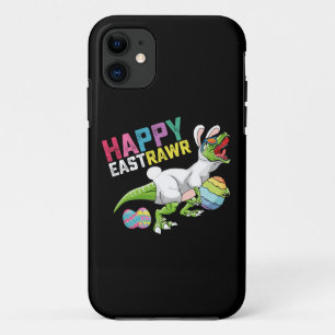 Gelukkig Pasen T Rex Dinosaurus Paashaas Ei Case-Mate iPhone Case