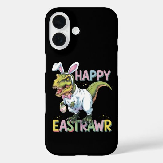 Gelukkig Pasen T Rex Paas Dinosaurus Konijn Ei Case-Mate iPhone Case (Achterkant)