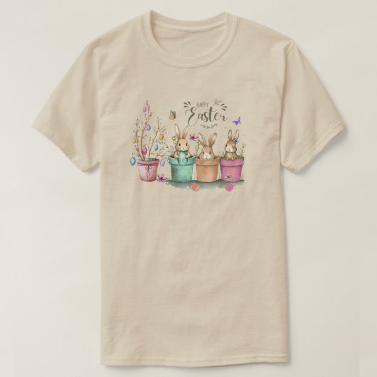 Gelukkig Pasen T-shirt (Design voorkant)