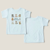 Gelukkig Pasen T-Shirt (Ontwerp Voorkant & Achterkant)