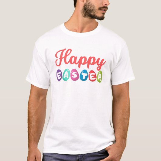 Gelukkig Pasen T-shirt (Voorkant)