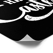 Gelukkig Pasen T-shirt Konijn Poster (Hoek)