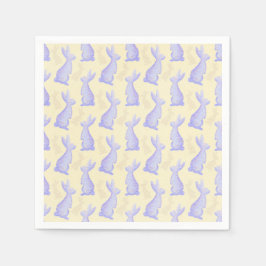 Gelukkig Pasen - Violet Bunny's patroon Servet