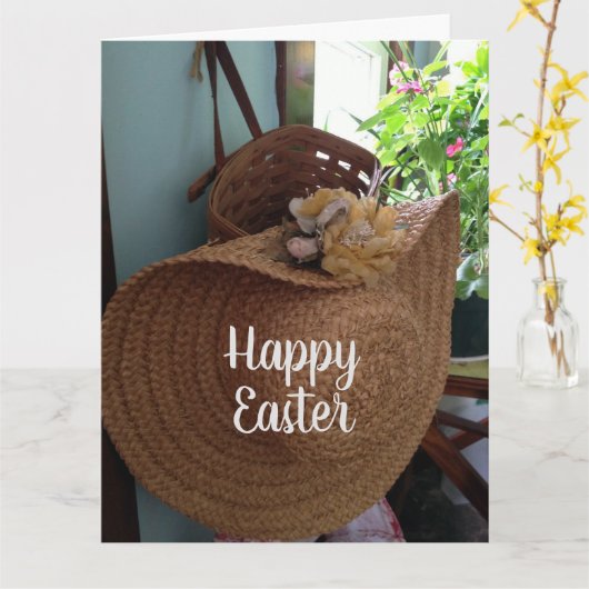 ** GELUKKIG PASEN** VOOR EEN BIJZONDERE VROUW KAART (Gele Bloem)