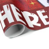 Gelukkig Pasen Waar ben ik Grappig Joe Biden Kerst Cadeaupapier (Rol Hoek)