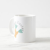 Gelukkig Pasen Wortel Bos Koffiemok (Voorkant links)