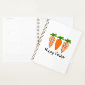 Gelukkig Pasen Wortel Cute Pasen T-Shirt Planner (Display)