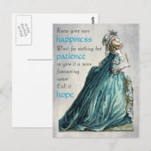 Gelukkig-Patience-Hope Briefkaart (Voorkant / Achterkant)