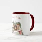 Gelukkig Pawlidays Hond Design- St. Bernard Mok (Voorkant rechts)