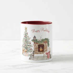 Gelukkig Pawlidays Hond Design- Staffordshire Terr Mok