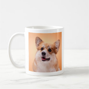 Gelukkig Pembroke Welsh Corgi Portret Klassieke Ko Koffiemok