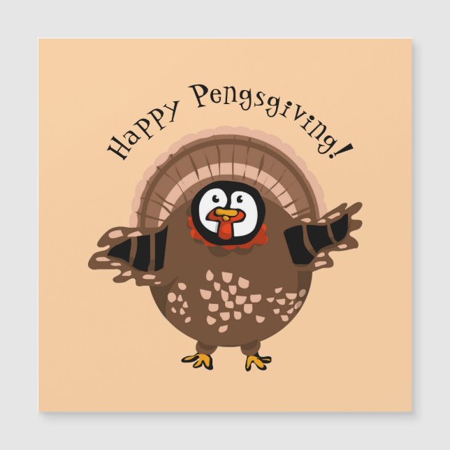 Gelukkig PengsGiving Kalkoen (Voorkant)