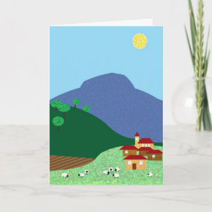 Gelukkig pensioen kaart