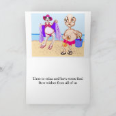 Gelukkig pensioen kaart (Binnen)