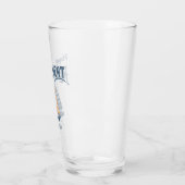 Gelukkig pensioen zeilboot glas (Links)