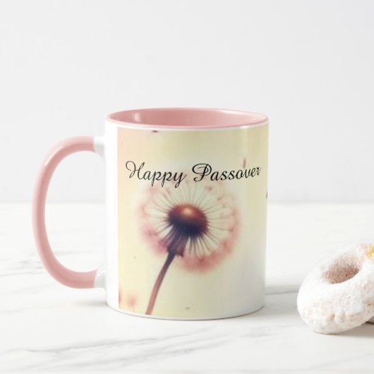 "Gelukkig Pesach" mok (Met donut)