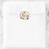 Gelukkig Pesach-sticker Ronde Sticker (Tas)