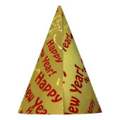 gelukkig pet nieuwjaar feesthoedjes (Achterkant)