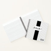 Gelukkig. Pin-Striped Blessings Book Notitieboek (Binnen)