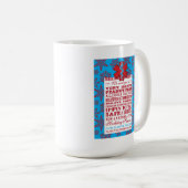 Gelukkig pinda-vrije feestdag! (Mok) Koffiemok (Voorkant rechts)
