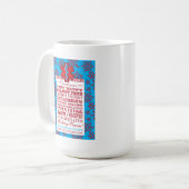 Gelukkig pinda-vrije feestdag! (Mok) Koffiemok (Voorkant links)