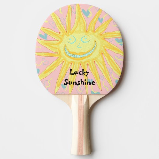 Gelukkig Ping Pong Batje (Voorkant)