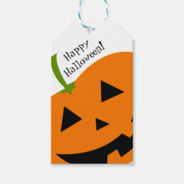 Gelukkig Pompoen Halloween Cadeaubijsluiter Cadeaulabel