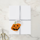 Gelukkig Pompoen Halloween Cadeaubijsluiter Cadeaulabel (Met Touw)