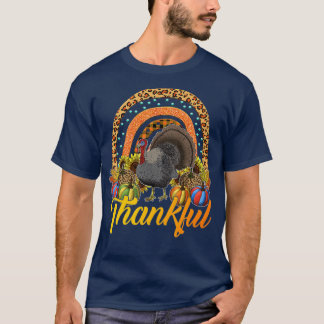 Gelukkig pompoen, Happy Thanksgiving Day Turkey Fu T-shirt