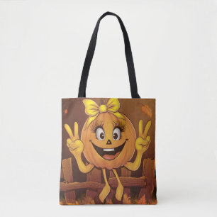Gelukkig pompoen. tote bag