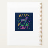 Gelukkig pootje Mardi gras Planner (Achterkant)