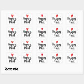 Gelukkig Post Zakelijk Sticker - Lief Handgeschrev (Vel)