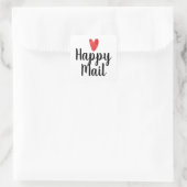 Gelukkig Post Zakelijk Sticker - Lief Handgeschrev (Tas)