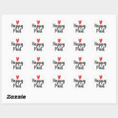 Gelukkig Post Zakelijk Sticker - Lief Handgeschrev (Vel)