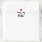 Gelukkig Post Zakelijk Sticker - Lief Handgeschrev (Tas)