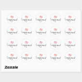 Gelukkig Post Zakelijk Sticker - Lief Hart (Vel)