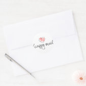 Gelukkig Post Zakelijk Sticker - Lief Hart (Envelop)