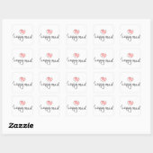 Gelukkig Post Zakelijk Sticker - Lief Hart (Vel)