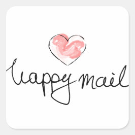 Gelukkig Post Zakelijk Sticker - Lief Hart