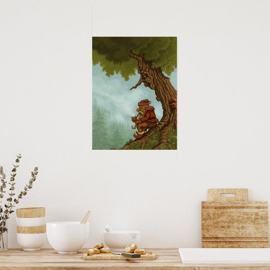 gelukkig poster (Keuken)