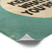 Gelukkig Poster (Hoek)