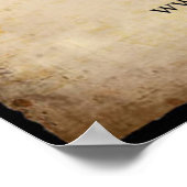 Gelukkig Poster met rode wijn voor kerstmis! (Hoek)