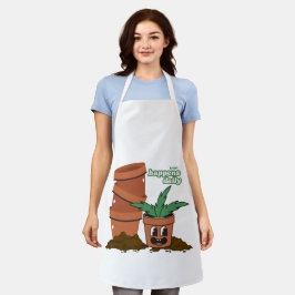 Gelukkig Pot & Soil Tuin Humor Vuil Ervaart Punt Schort
