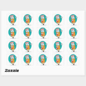 Gelukkig Potlood Stickers (Vel)