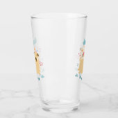 Gelukkig Puggie Glas Tumbler (Links)