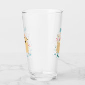 Gelukkig Puggie Glas Tumbler (Rechts)